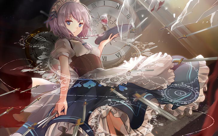 圣诞红色喜庆动漫美女（1）